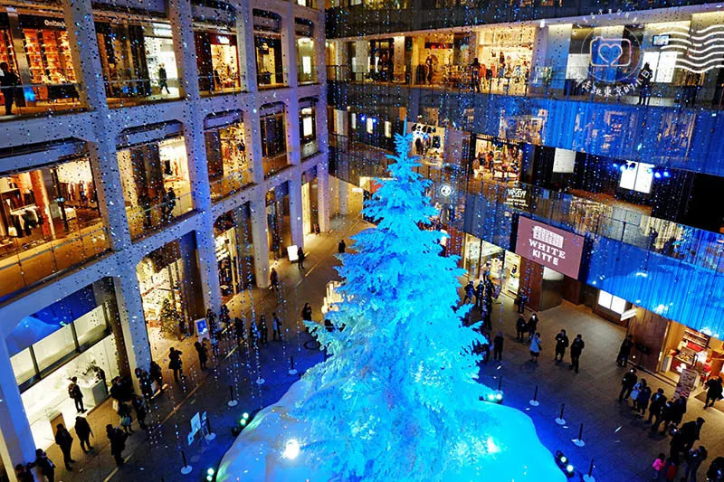 tokyo eki white kitte illumination