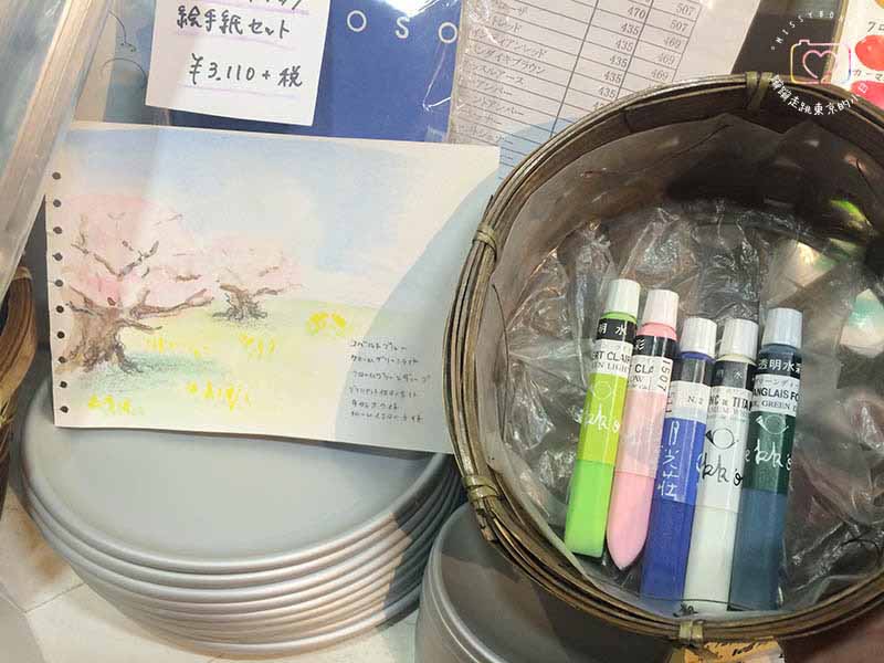 銀座百年畫材老店「月光莊」經典水彩顏料