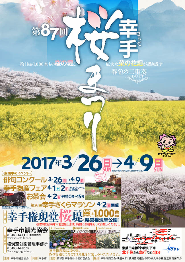 2025關東賞櫻景點 - 櫻花盛放！埼玉幸手權現堂櫻堤花見，春日必遊的浪漫櫻花勝地
