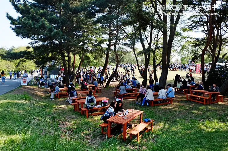 日本茨城縣國營常陸海濱公園的園區設施