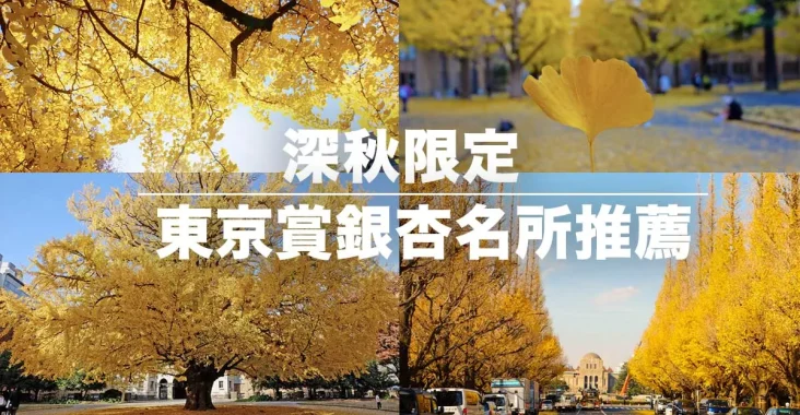 【東京秋季景點】深秋來東京追銀杏推薦去哪裡呢? 這5個賞銀杏名所不容你錯過