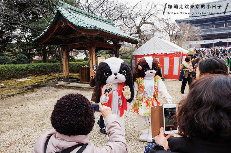 春の風物詩：增上寺・二月・撒豆驅鬼招福的節分之日