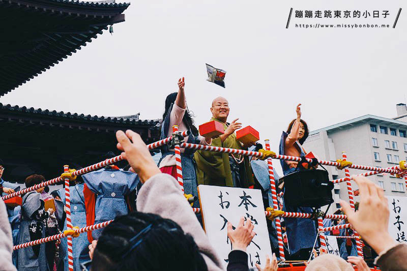 春の風物詩：增上寺・二月・撒豆驅鬼招福的節分之日