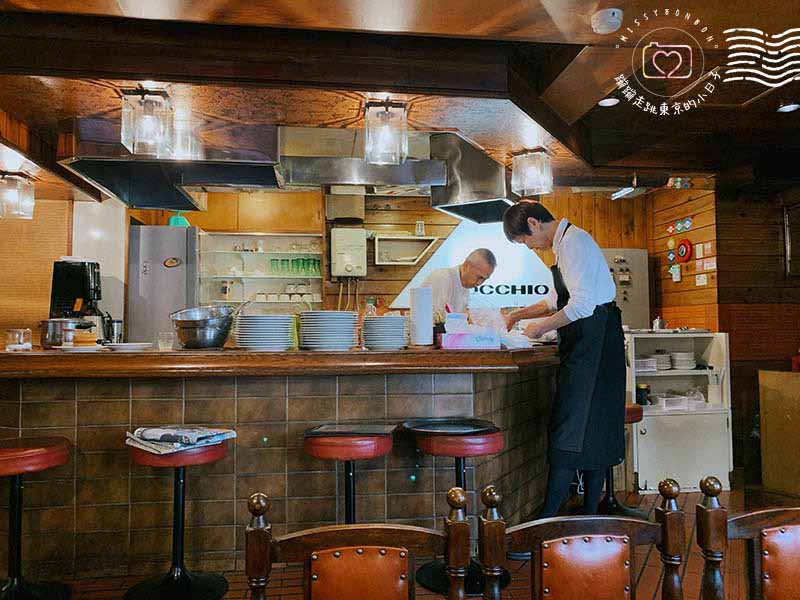 東京・咖啡館的美好時光 - 板橋大山商店街內的老式咖啡館 - 喫茶店 ピノキオ(PINOKIO)厚燒熱鬆餅與日式拿坡里義大利麵