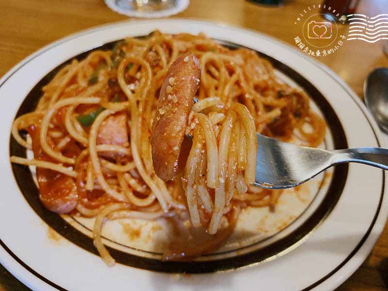 東京・咖啡館的美好時光 - 板橋大山商店街內的老式咖啡館 - 喫茶店 ピノキオ(PINOKIO)厚燒熱鬆餅與日式拿坡里義大利麵