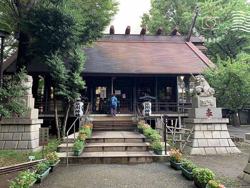 東京・神社巡禮 - 壞天氣快快遠離！ 天氣之子聖地巡禮・高圓寺的氣象神社