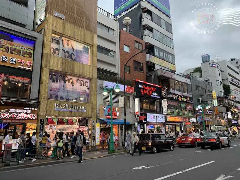 kpop韓流聖地新大久保