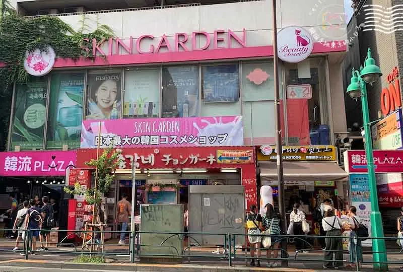 kpop韓流聖地新大久保