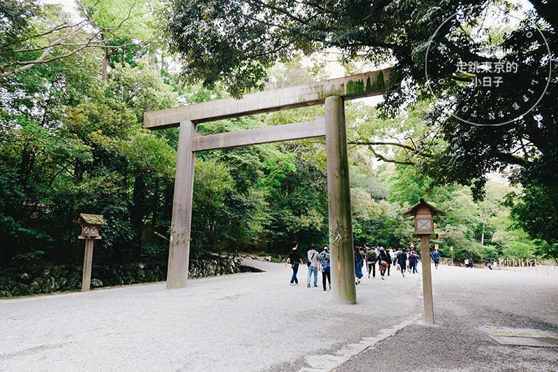 東京前往伊勢神宮參拜 - 伊勢神宮內宮參拜入口鳥居