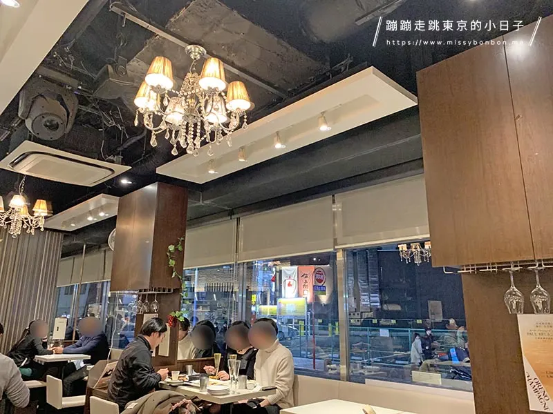 日本東京橫濱俺のフレンチ法式餐廳裝潢