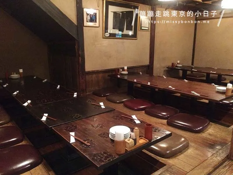 東京西麻布居酒屋「權八 Gonpachi」店內環境