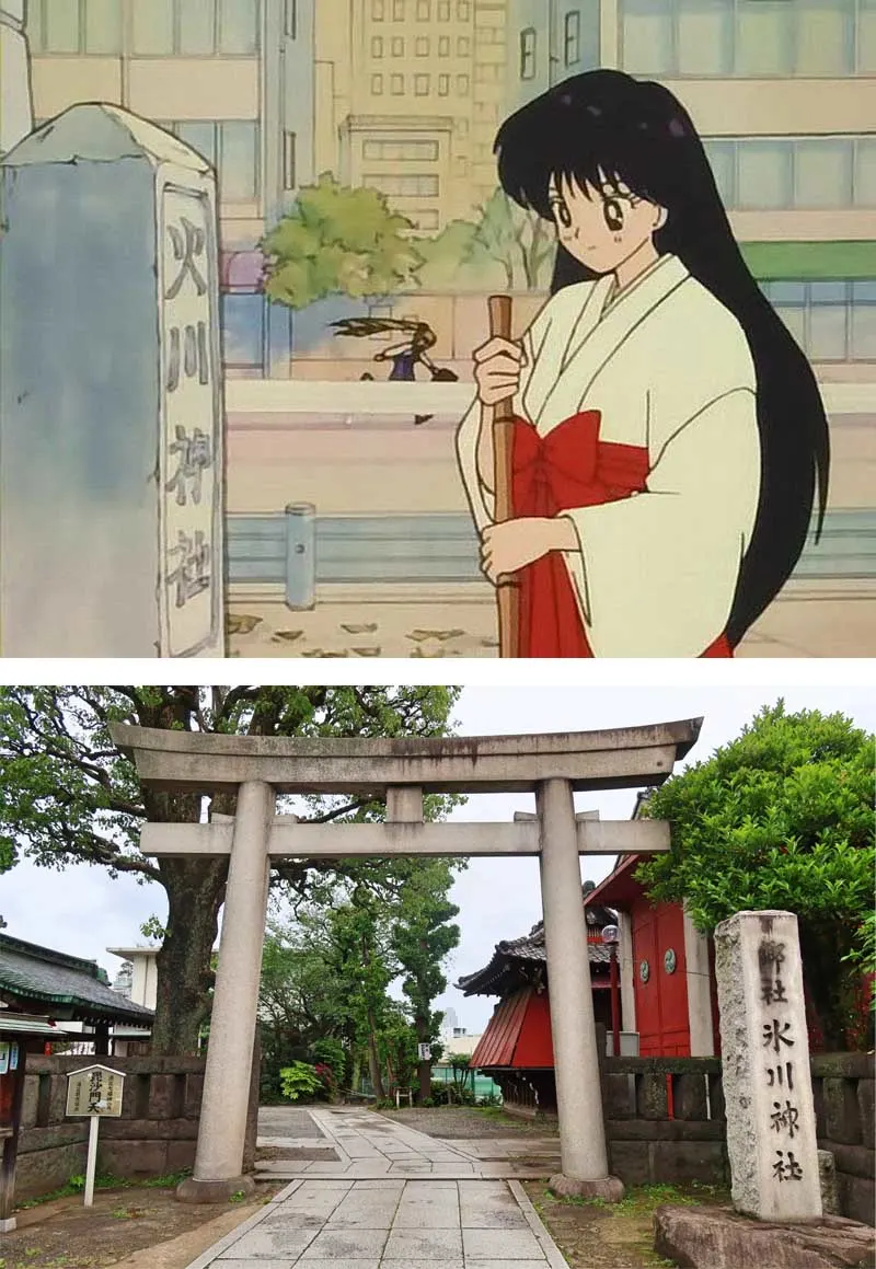 東京美少女戰士聖地巡禮 - 麻布冰川神社