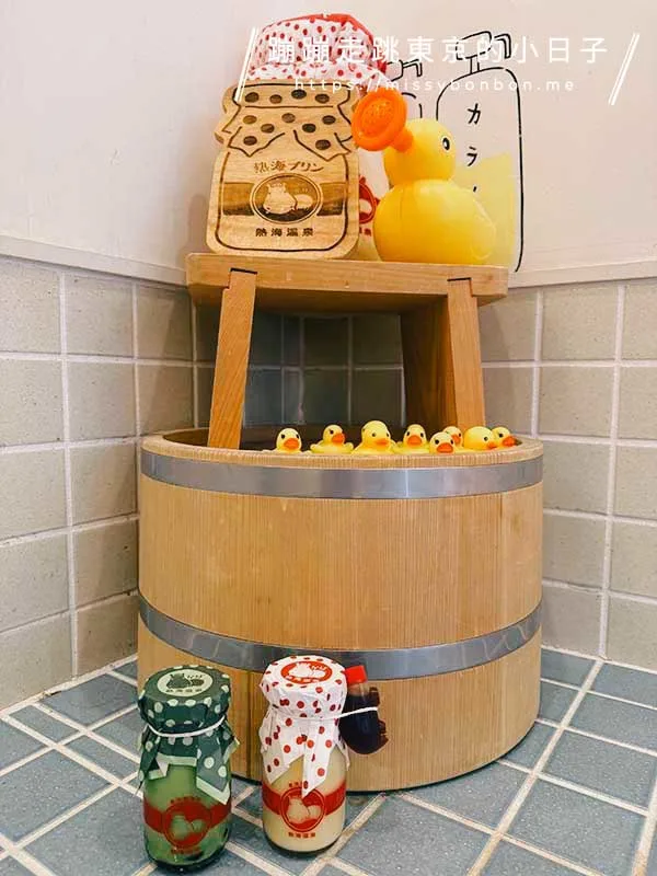 熱海布丁(熱海プリン) 2號店的澡堂風格