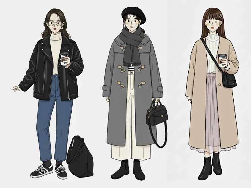 東京旅遊 - 深秋穿搭-女性